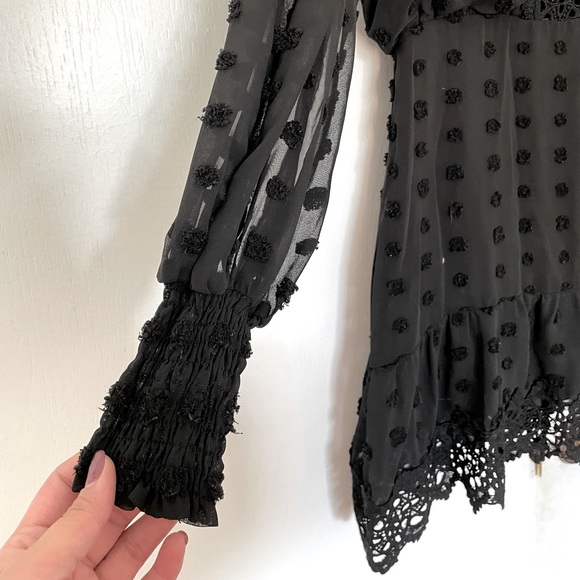 Black Mini Dress - Picture 2 of 3